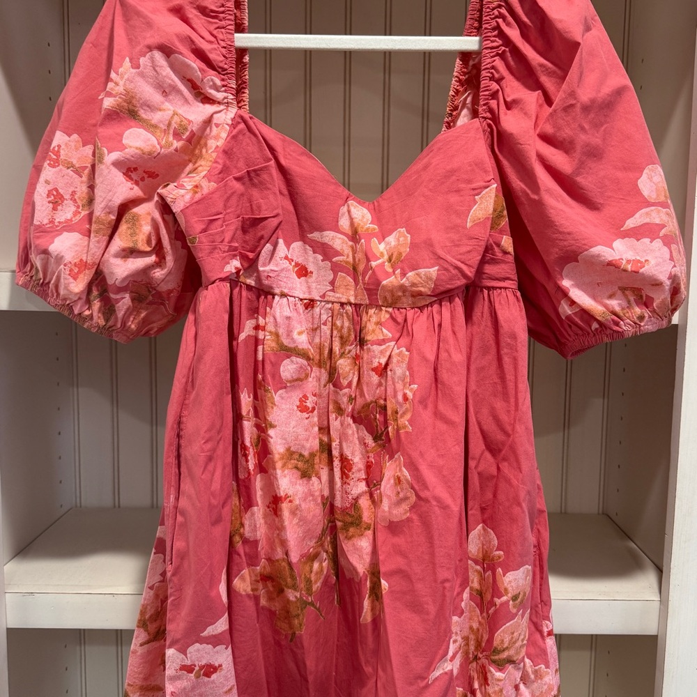 Free People Puff Sleeve Dres